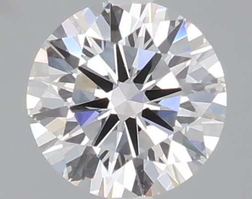 0.55 carat round lab grown diamond D color VS1 clarity