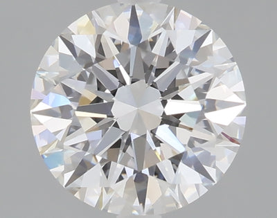 1.52 carat round lab grown diamond E color VVS2 clarity