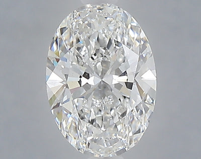 1.05 carat oval lab grown diamond E color VVS2 clarity