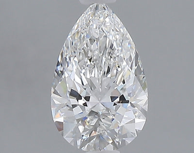 1.07 carat pear lab grown diamond E color VVS1 clarity