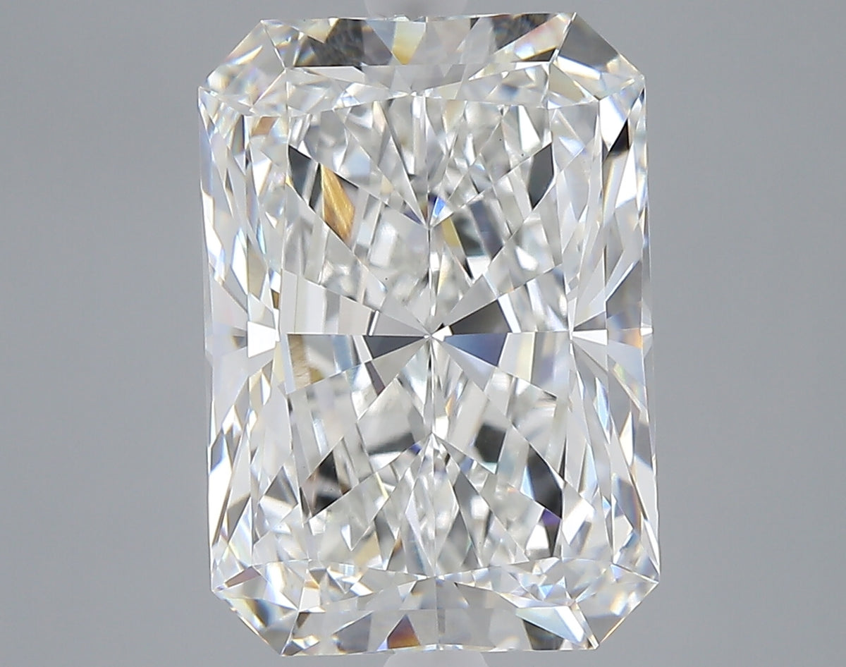 8.00 carat radiant lab grown diamond F color VVS2 clarity