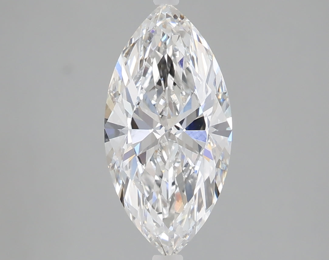 1.77 carat marquise lab grown diamond E color VVS2 clarity