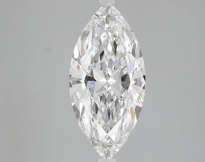1.79 carat marquise lab grown diamond E color VVS2 clarity