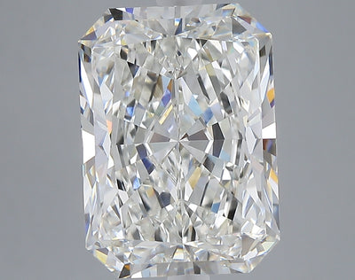 6.08 carat radiant lab grown diamond F color VVS2 clarity