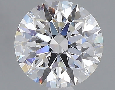 1.56 carat round lab grown diamond E color VS1 clarity