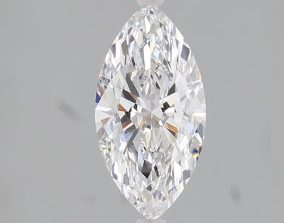 1.09 carat marquise lab grown diamond D color VVS2 clarity