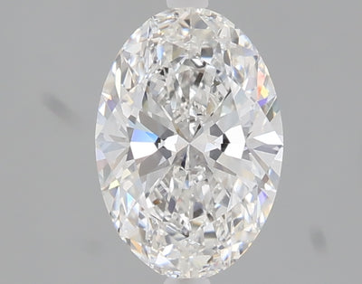 1.08 carat oval lab grown diamond E color VS1 clarity