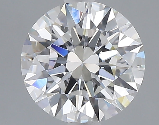 1.57 carat round lab grown diamond E color VVS2 clarity