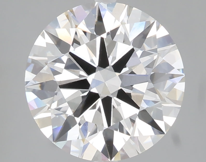 3.00 carat round lab grown diamond F color VS1 clarity