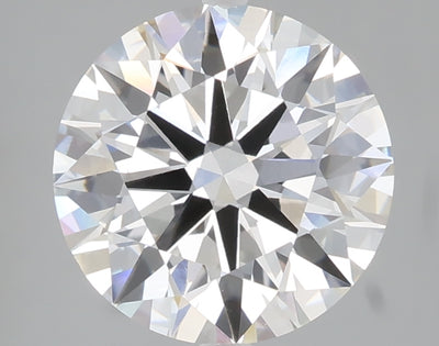 3.00 carat round lab grown diamond F color VS1 clarity