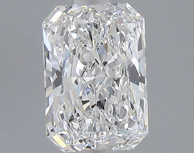 1.53 carat radiant lab grown diamond E color VVS2 clarity
