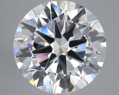 7.00 carat round lab grown diamond F color VVS2 clarity