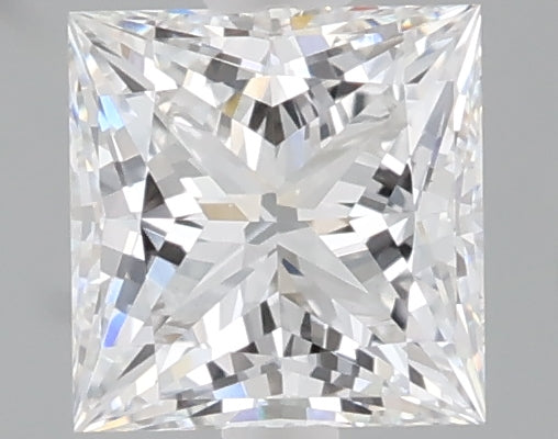 1.09 carat princess lab grown diamond D color VS1 clarity