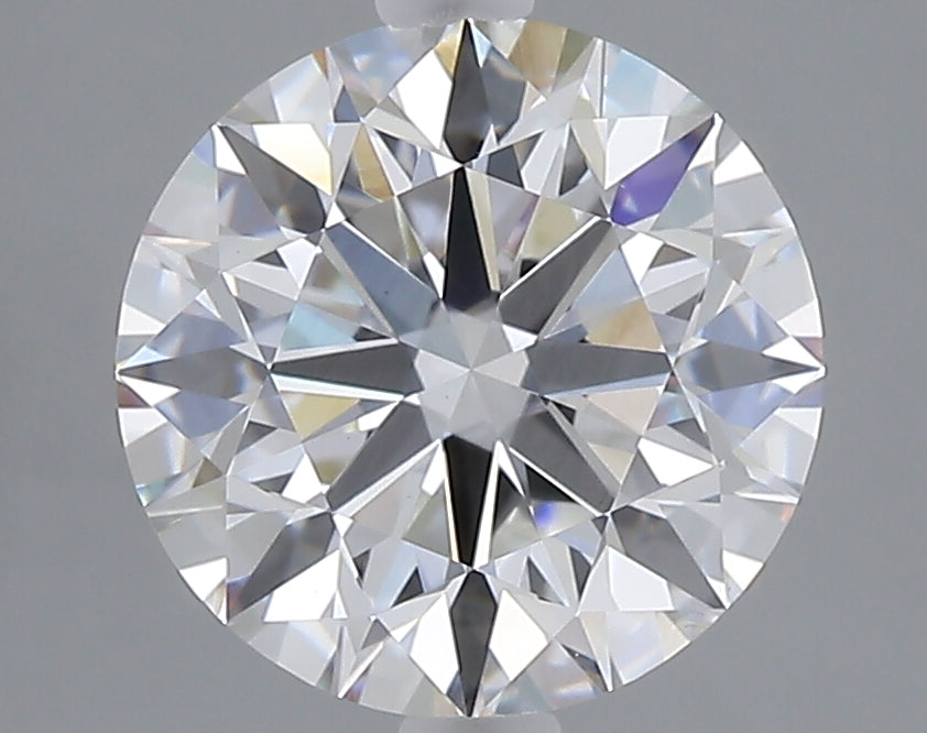 3.03 carat round lab grown diamond E color VVS2 clarity