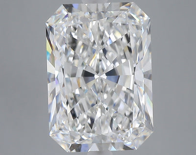 6.08 carat radiant lab grown diamond E color VVS2 clarity
