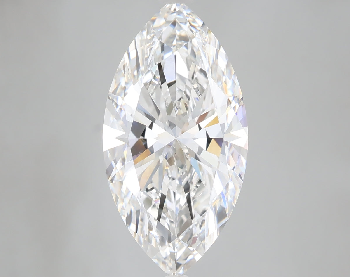5.00 carat marquise lab grown diamond E color VVS2 clarity