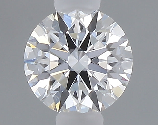0.34 carat round lab grown diamond D color VVS1 clarity