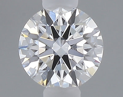 0.34 carat round lab grown diamond D color VVS1 clarity