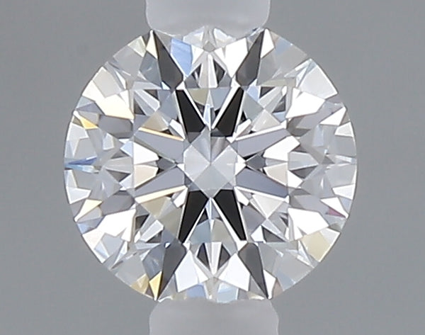 0.34 carat round lab grown diamond D color VVS1 clarity