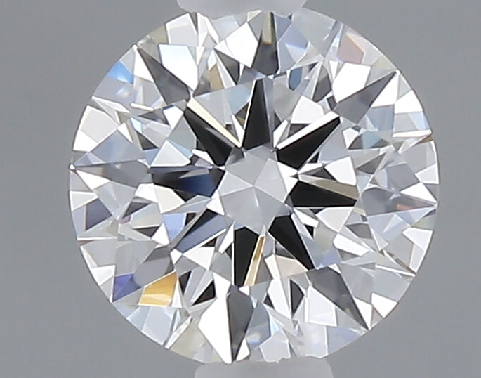 0.55 carat round lab grown diamond D color VVS2 clarity