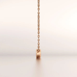 chain metal no diamond rose gold base front