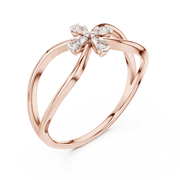 Driona Jewels Infinity Cross Diamond Ring | 14K Gold Lab Grown Jewelry