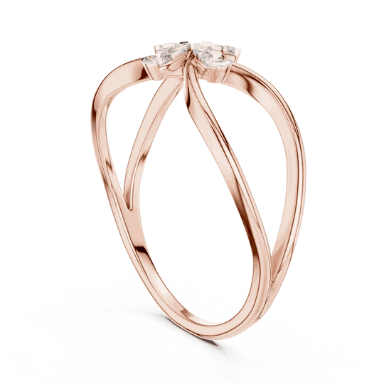 Driona Jewels Infinity Cross Diamond Ring | 14K Gold Lab Grown Jewelry