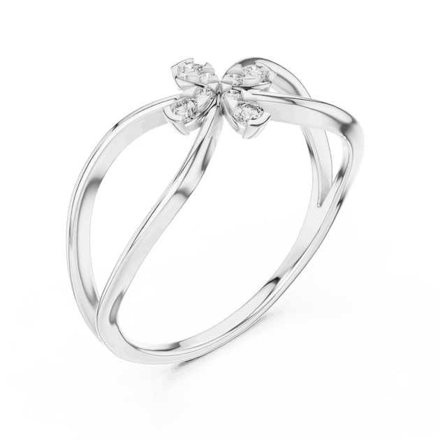 Driona Jewels Infinity Cross Diamond Ring | 14K Gold Lab Grown Jewelry