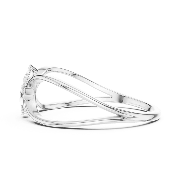 Driona Jewels Infinity Cross Diamond Ring | 14K Gold Lab Grown Jewelry