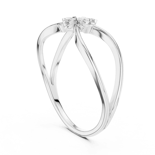 Driona Jewels Infinity Cross Diamond Ring | 14K Gold Lab Grown Jewelry