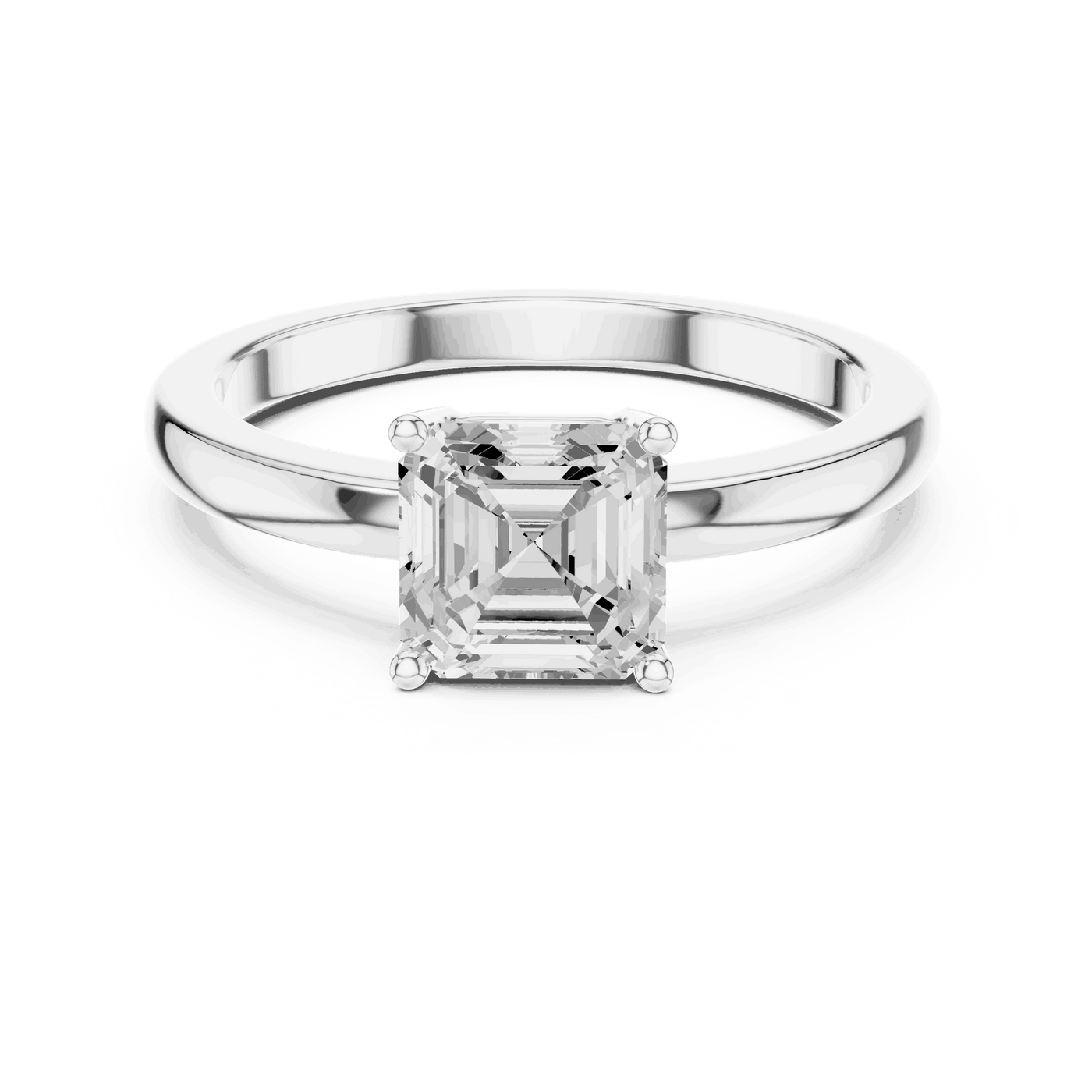 Cushion Diamond Solitaire Brilliance Engagement Ring Rose Gold 18K | Lab Grown | Driona Jewels