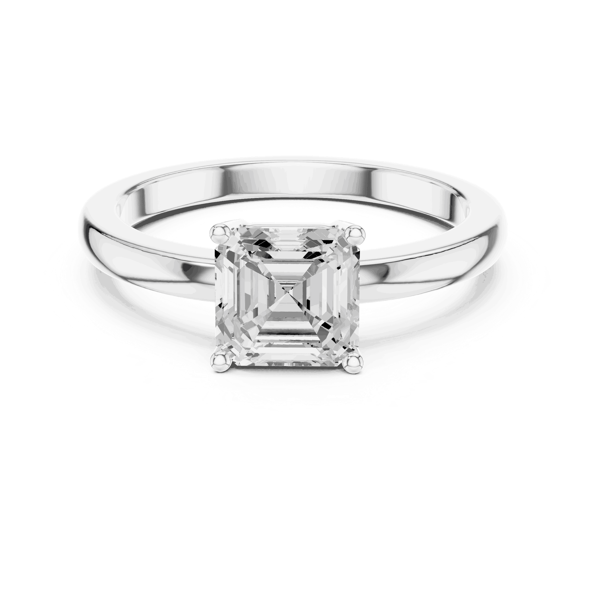 Cushion Diamond Solitaire Brilliance Engagement Ring Rose Gold 18K | Lab Grown | Driona Jewels
