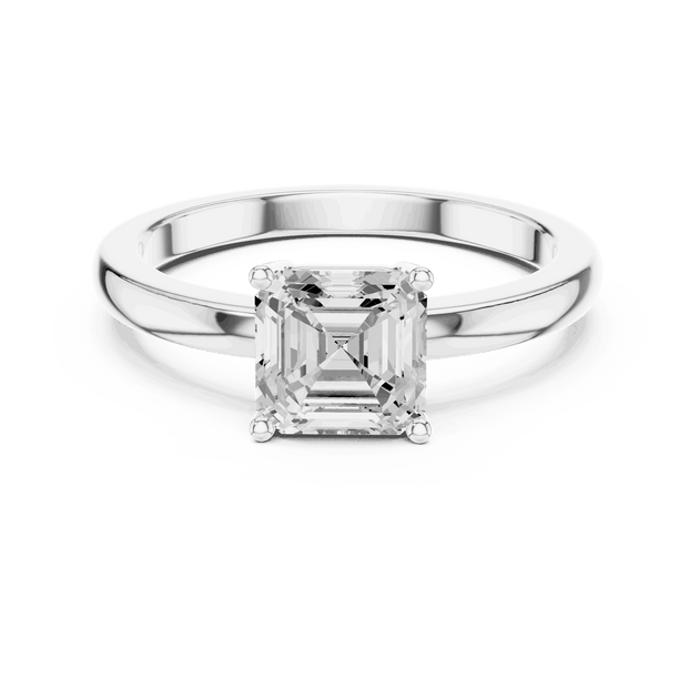 Cushion Diamond Solitaire Brilliance Engagement Ring Rose Gold 18K | Lab Grown | Driona Jewels
