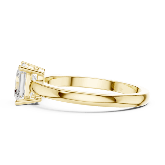 Cushion Diamond Solitaire Brilliance Engagement Ring Rose Gold 18K | Lab Grown | Driona Jewels