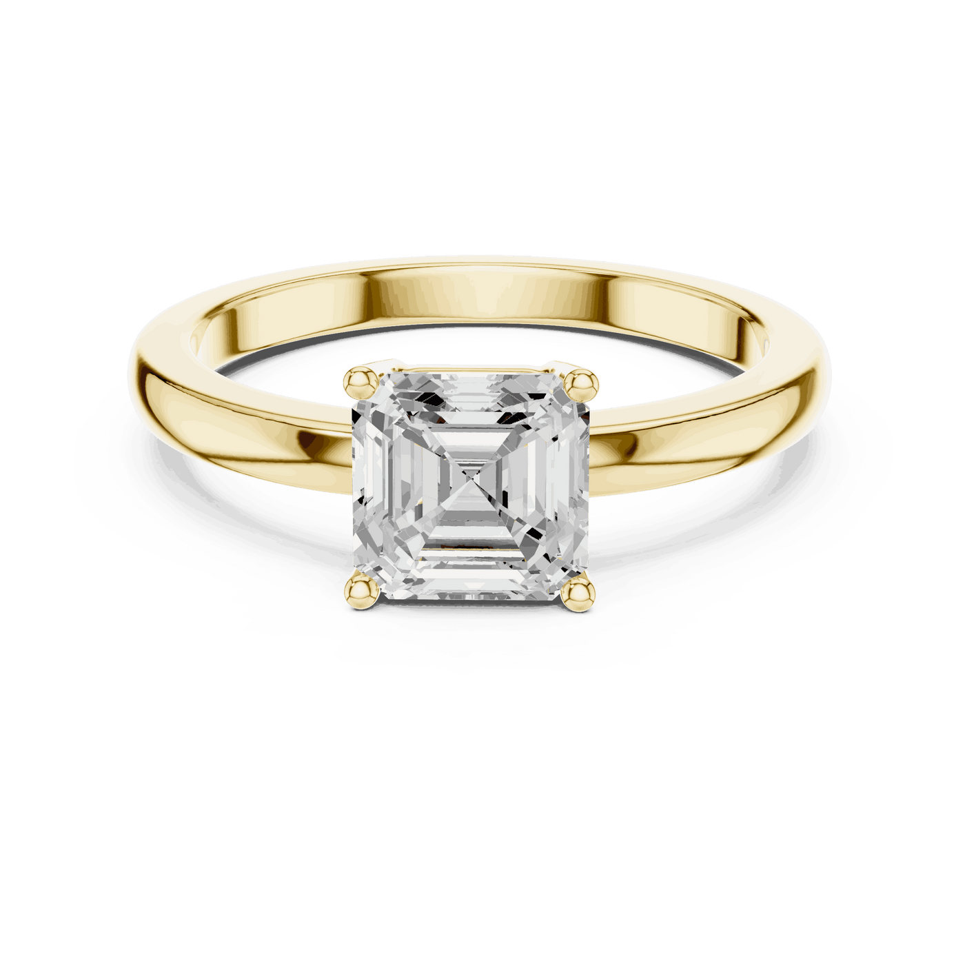 Cushion Diamond Solitaire Brilliance Engagement Ring Rose Gold 18K | Lab Grown | Driona Jewels