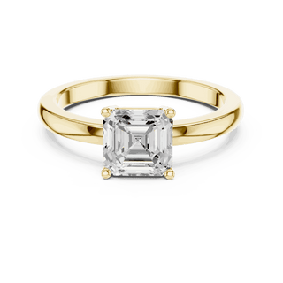 Cushion Diamond Solitaire Brilliance Engagement Ring Rose Gold 18K | Lab Grown | Driona Jewels
