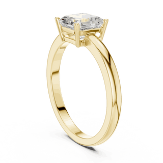 Cushion Diamond Solitaire Brilliance Engagement Ring Rose Gold 18K | Lab Grown | Driona Jewels