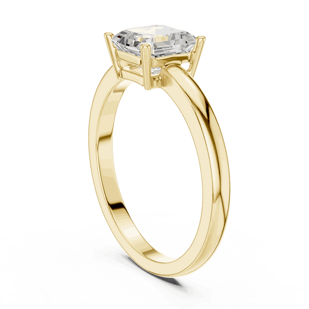 Cushion Diamond Solitaire Brilliance Engagement Ring Rose Gold 18K | Lab Grown | Driona Jewels
