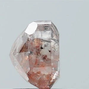 Cushion Cut Purple Salt and Pepper IGI Certified Natural Diamond