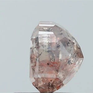 Cushion Cut Purple Salt and Pepper IGI Certified Natural Diamond