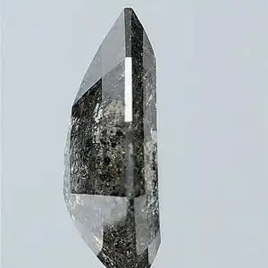 Oval Cut Salt and Pepper IGI Certified Natural Diamond
