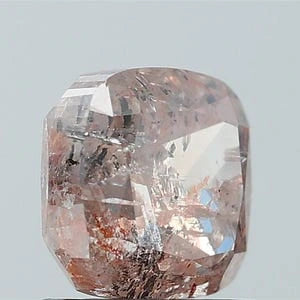 Cushion Cut Purple Salt and Pepper IGI Certified Natural Diamond