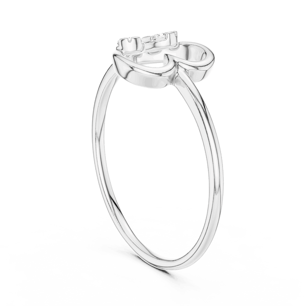 Driona Jewels Heart Diamond Ring | 14K Gold Three Stone Promise Ring