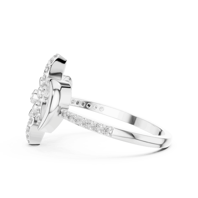 Driona Jewels Floral Diamond Ring – Lab Grown Symmetrical Bloom Jewelry