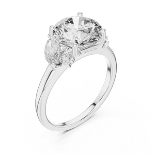 Oval Diamond Solitaire Brilliance Engagement Ring Gold 18K | Lab Grown | Driona Jewels