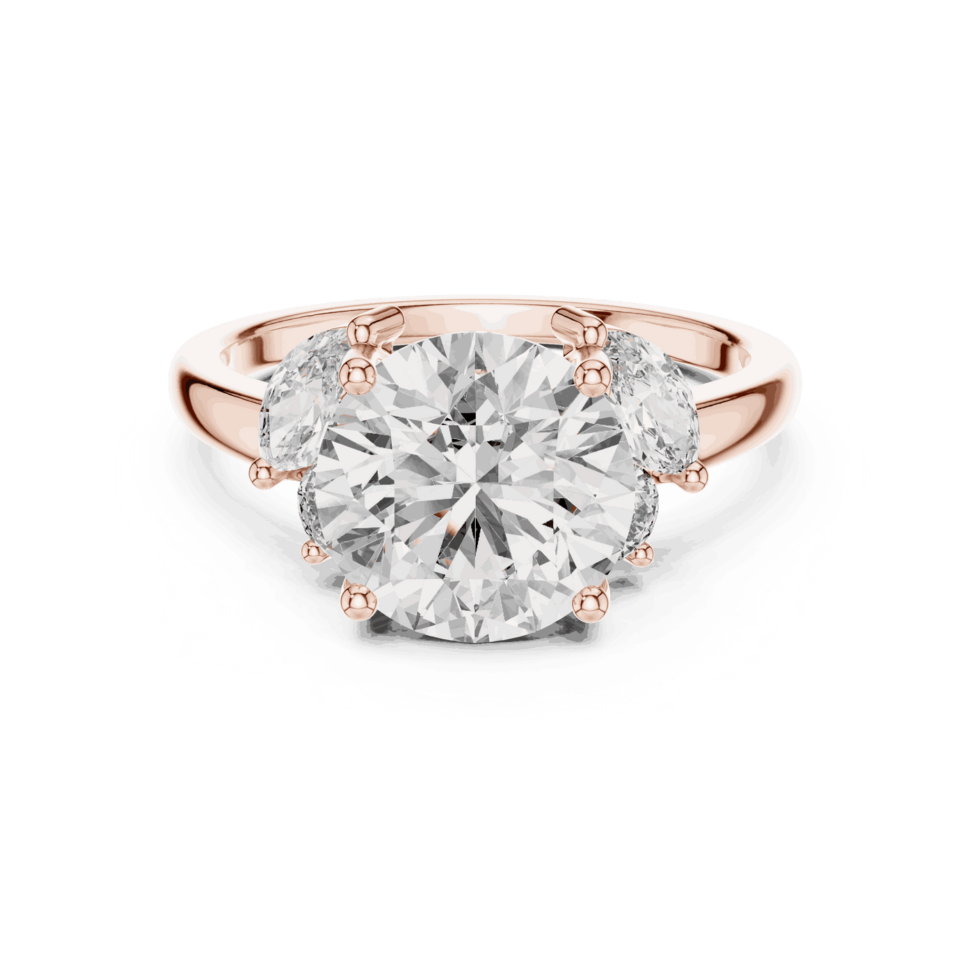 Oval Diamond Solitaire Brilliance Engagement Ring Gold 18K | Lab Grown | Driona Jewels