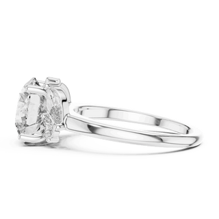 Oval Diamond Solitaire Brilliance Engagement Ring Gold 18K | Lab Grown | Driona Jewels