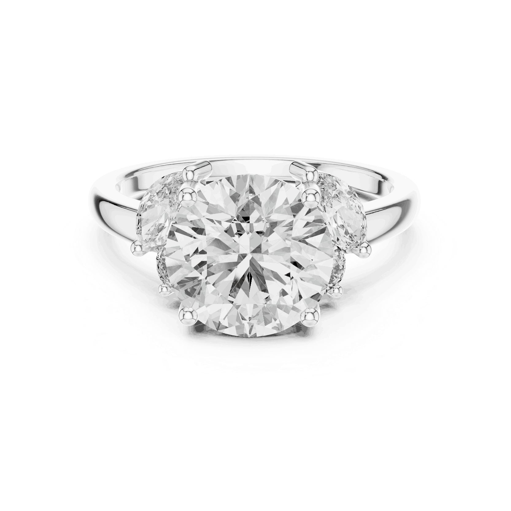 Oval Diamond Solitaire Brilliance Engagement Ring Gold 18K | Lab Grown | Driona Jewels