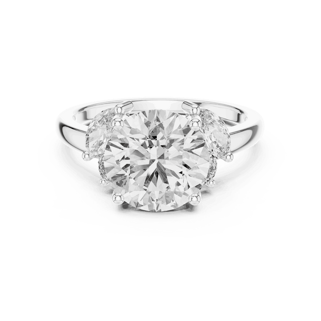 Oval Diamond Solitaire Brilliance Engagement Ring Gold 18K | Lab Grown | Driona Jewels