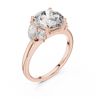Oval Diamond Solitaire Brilliance Engagement Ring Gold 18K | Lab Grown | Driona Jewels